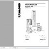 Raymond Side Loader Truck 9300 9400 Schematics Maintenance Parts Manual 1
