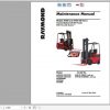 Raymond Sit down Counterbalanced Lift Truck 4400 Schematics Maintenance Parts Manual 1 1