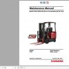 Raymond Sit down Counterbalanced Lift Truck 4750 Schematics Maintenance Parts Manual 1