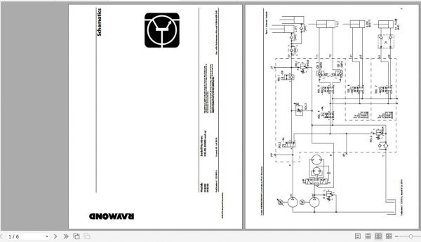 Raymond Stand Up Counterbalanced Lift Truck DSS 300 350 Schematics Maintenance Parts Manual 3