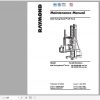 Raymond Swing Reach Truck SA SB Schematics Maintenance Parts Manual 1