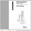 Raymond Swing Reach Truck SA SB Schematics Maintenance Parts Manual 2