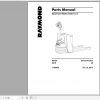 Raymond Walkie Pallet Truck 8210 Schematic Maintenance Parts Manual 1