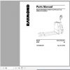 Raymond Walkie Pallet Truck 8250 Schematic Maintenance Parts Manual 2