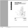 Raymond Walkie Straddle Stacker RAS 20 25 Schematics Maintenance Parts Manual 1