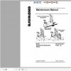 Raymond Walkie Straddle Stacker RSS22 RSS30 RSS40 Schematics Maintenance Parts Manual 2