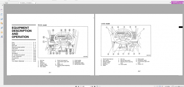 Tadano Crane Carrier TC 4230 1 TC 4230 1 00100 Operation Maintance Manual 2