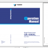 Tadano Rough Terrain Crane GR 1000XL 2 GR 1000 2 00101 Operation Maintance Manual 1