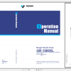 Tadano Rough Terrain Crane GR 1000XL 3 GR 1000 3 00311 Operation Maintance Manual 1