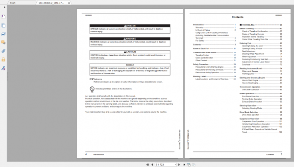Tadano Rough Terrain Crane GR 1450EX 2 GR 1450E 2 00101 Operation Maintance Manual 2