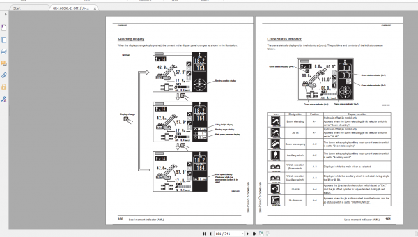 Tadano Rough Terrain Crane GR 1600XL 2 GR 1600 2 00101 Operation Maintance Manual 3