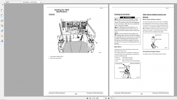 Tadano Rough Terrain Crane GR 450XL 1 GR 450 1 00314 Operation Maintance Manual 3