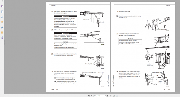 Tadano Rough Terrain Crane GR 500EX 2 GR 500E 2 00302 Operation Maintance Manual 3