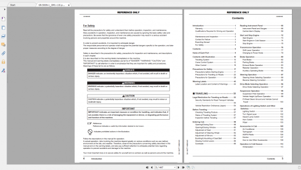 Tadano Rough Terrain Crane GR 500NPT 1 GR 500N 1 00104 Operation Maintance Manual 2