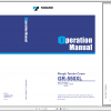Tadano Rough Terrain Crane GR 550XL 2 GR 550 2 00201 Operation Maintance Manual 1
