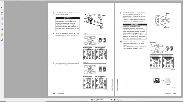 Tadano Rough Terrain Crane GR 600EX 2 GR 600E 2 00102 Operation Maintance Manual 3
