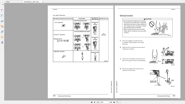 Tadano Rough Terrain Crane GR 600EX 2 GR 600E 2 00201 Operation Maintance Manual 3