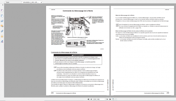 Tadano Rough Terrain Crane GR 600EX 2 GR 600E 2 00201 FR Operation Maintance Manual FR 3