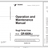 Tadano Rough Terrain Crane GR 600N4A 2 GR 600N 2 00121 Operation Maintance Manual 1