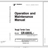 Tadano Rough Terrain Crane GR 600XL 1 GR 600 1 00213 Operation Maintance Manual 1
