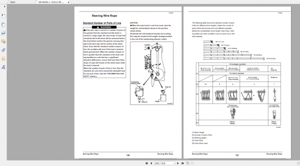 Tadano Rough Terrain Crane GR 600XL 1 GR 600 1 00214 Operation Maintance Manual 3