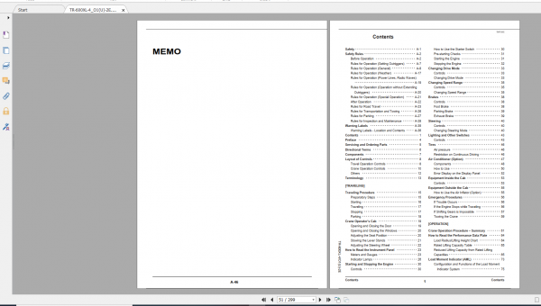 Tadano Rough Terrain Crane GR 600XL 1 TR 600XL 4 O1U 2E Operation Maintance Manual 2