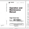 Tadano Rough Terrain Crane GR 700EX 1 GR 700E 1 00212 Operation Maintance Manual 1