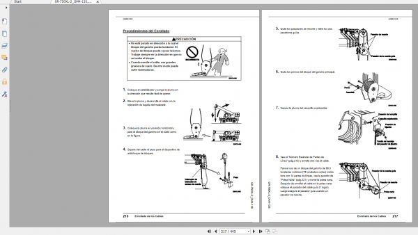 Tadano Rough Terrain Crane GR 750XL 2 GR 750 2 00105 Operation Maintance Manual 3