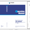 Tadano Rough Terrain Crane GR 800EX 2 GR 800E 2 00201 Operation Maintance Manual 1