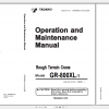 Tadano Rough Terrain Crane GR 800XL 1 GR 800 1 00211 Operation Maintance Manual 1