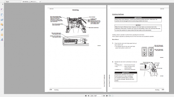 Tadano Rough Terrain Crane GR 800XL 3 GR 800 3 00311 Operation Maintance Manual 5