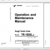 Tadano Rough Terrain Crane TR 150XL 4 TR 150 4 00102 Operation Maintance Manual 1
