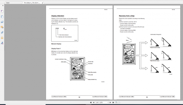 Tadano Rough Terrain Crane TR 150XL 4 TR 150 4 00102 Operation Maintance Manual 3