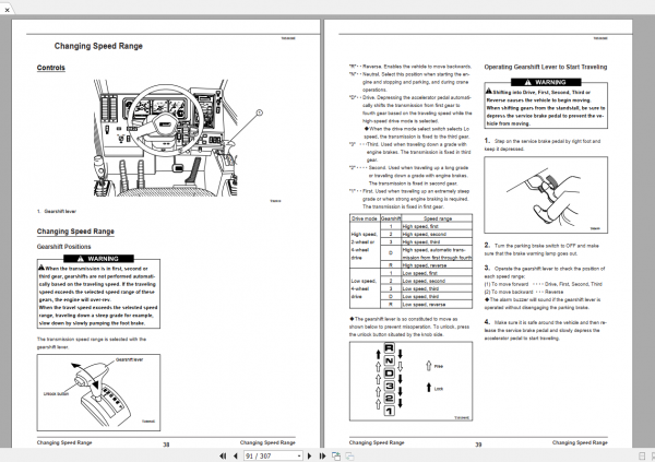 Tadano Rough Terrain Crane TR 300XL 4 TR 300 4 00101 Operation Maintance Manual 2