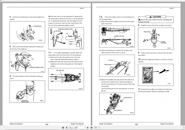 Tadano Rough Terrain Crane TR 300XL 4 TR 300 4 00101 Operation Maintance Manual 3
