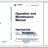 Tadano Rough Terrain Crane TR 650XXL 3 TR 650 3 00101 Operation Maintance Manual 1