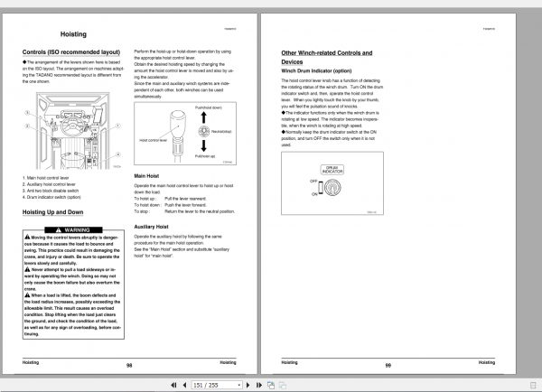 Tadano Rough Terrain Crane TR 650XXL 3 TR 650 3 00101 Operation Maintance Manual 3