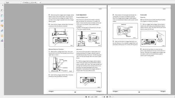 Tadano Truck Crane GT 600XL 1 GT 600 1 90102 Operation Maintance Manual 3
