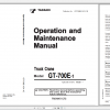 Tadano Truck Crane GT 700E 1 GT 700E 1 90102 Operation Maintance Manual 1