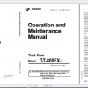 Tadano Truck Crane GT 800EX 1 GT 800E 1 90102 Operation Maintance Manual 1