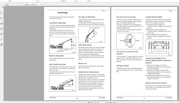 Tadano Truck Crane GT 900XL 1 GT 900 1 90104 Operation Maintance Manual 3