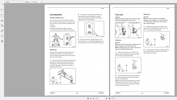 Tadano Truck Crane TT 300XL 1 TT 300 1 90101 Operation Maintance Manual 3