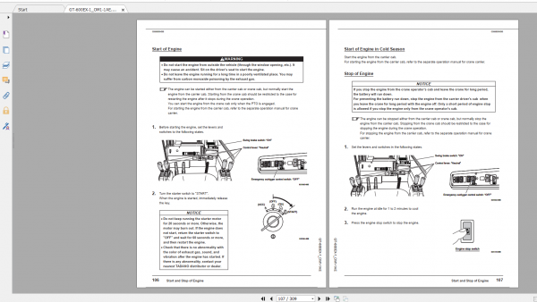Tadano Truck Mounted Crane GT 600EX 1 GT 600E 1 00101 Operation Maintance Manual 3