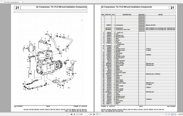 Volvo Penta Full Models 08.2021 Updated Spare Parts Catalog PDF 10 1