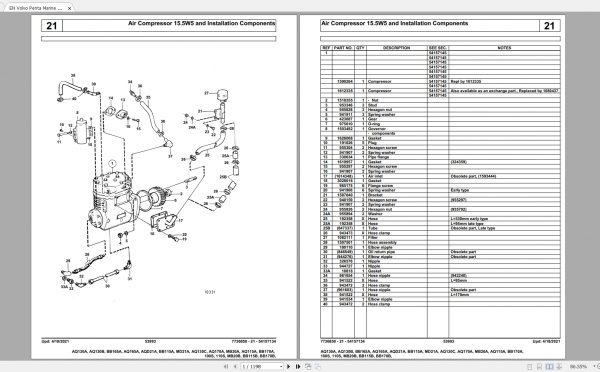 Volvo Penta Full Models 08.2021 Updated Spare Parts Catalog PDF 9