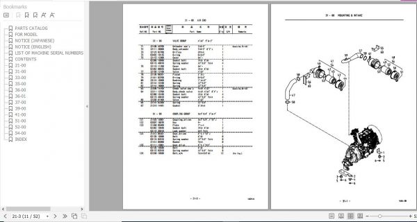 Yanmar Airman Screw Compressor PDS265SSCSD Parts Catalog EN JP 2