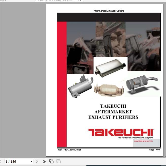 Yanmar Carrier Aftermarket Exhaust Purifiers Parts Catalog 1