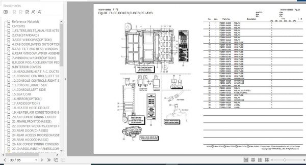 Yanmar Compact Track Loader T175 Parts Catalog 0CS10 M56900EN 2