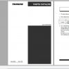 Yanmar Compact Track Loader T210 Parts Catalog 0CS10 M57000EN 1