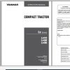 Yanmar Compact Tractor Lx410 Lx450 Lx490 Operators Manual 0A042 U00400 1
